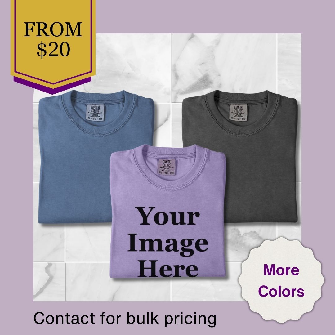 Custom Garment Dyed Tee