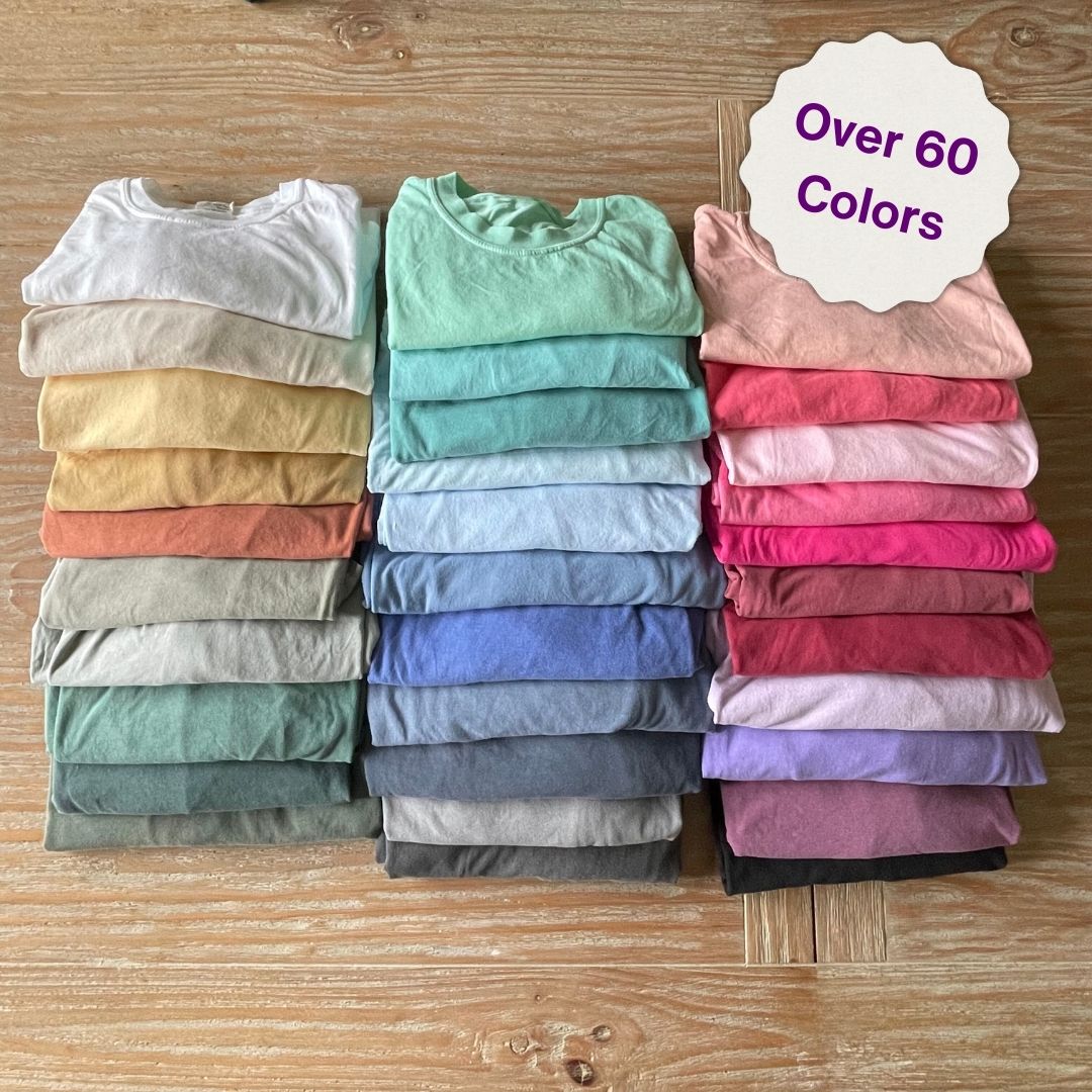 Custom Garment Dyed Tee