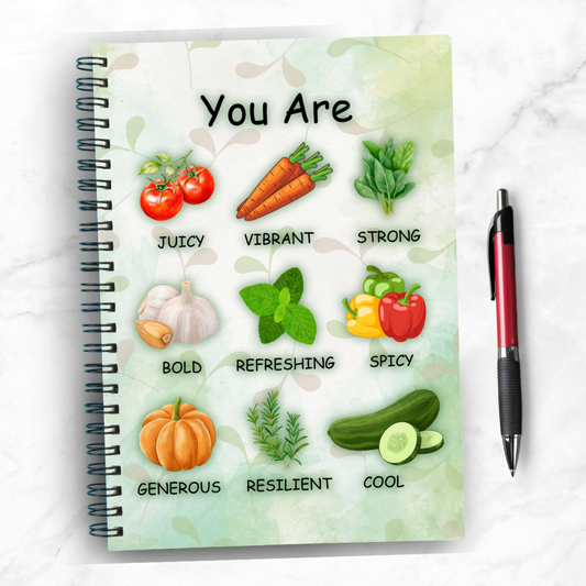 Daily Gratitude Journal – 8.5” x 11” Spiral Notebook for Mindfulness & Positivity